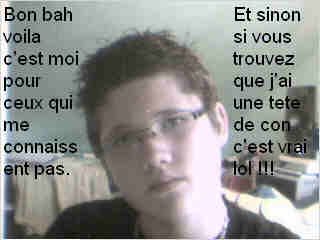 Foto de moi pour une fois